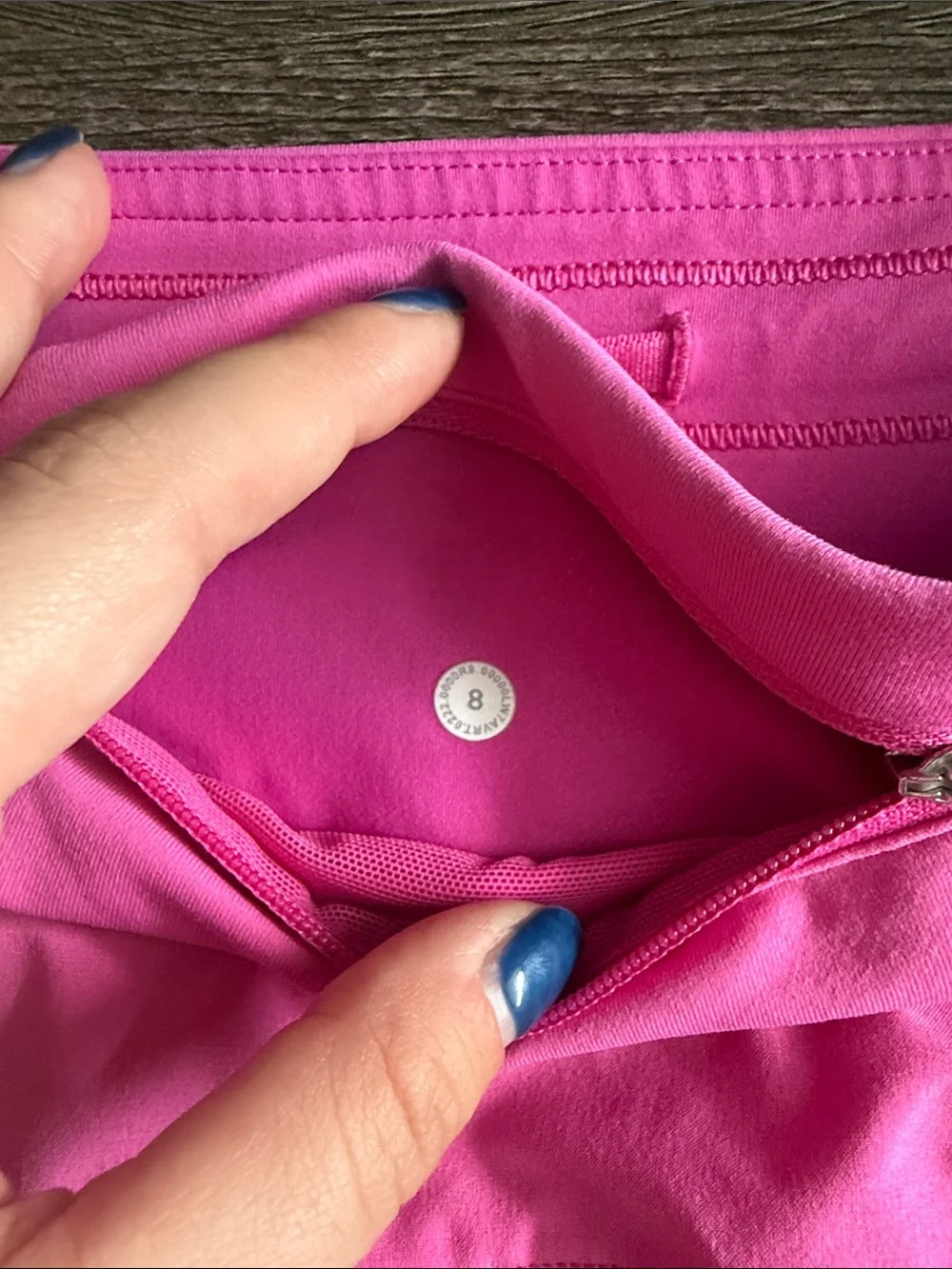 lululemon athletica Bright Pink Athletic Running Shorts